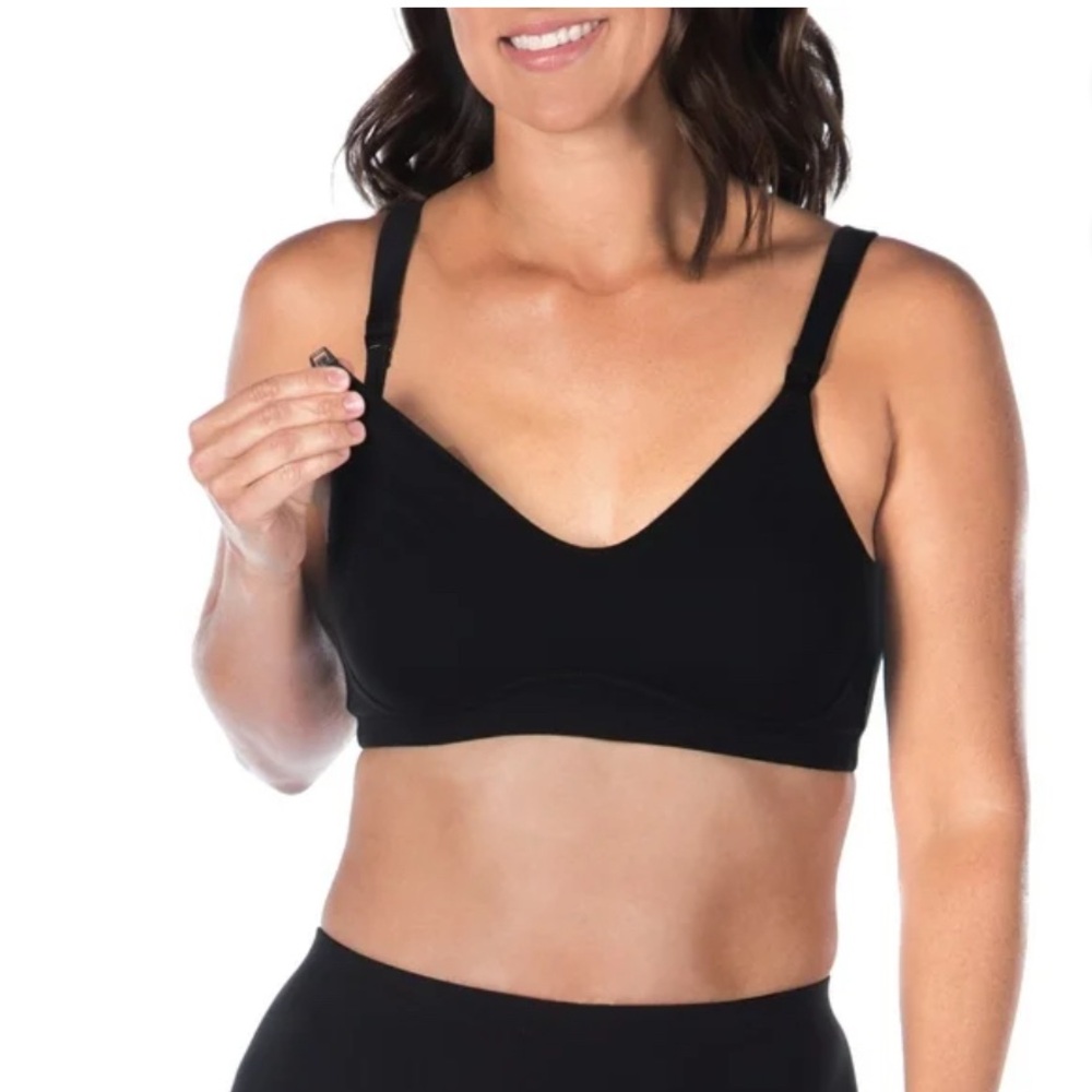 Black Women's Nursing Bra